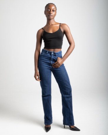 Adjele Gunn — fit model, Hands by TDA