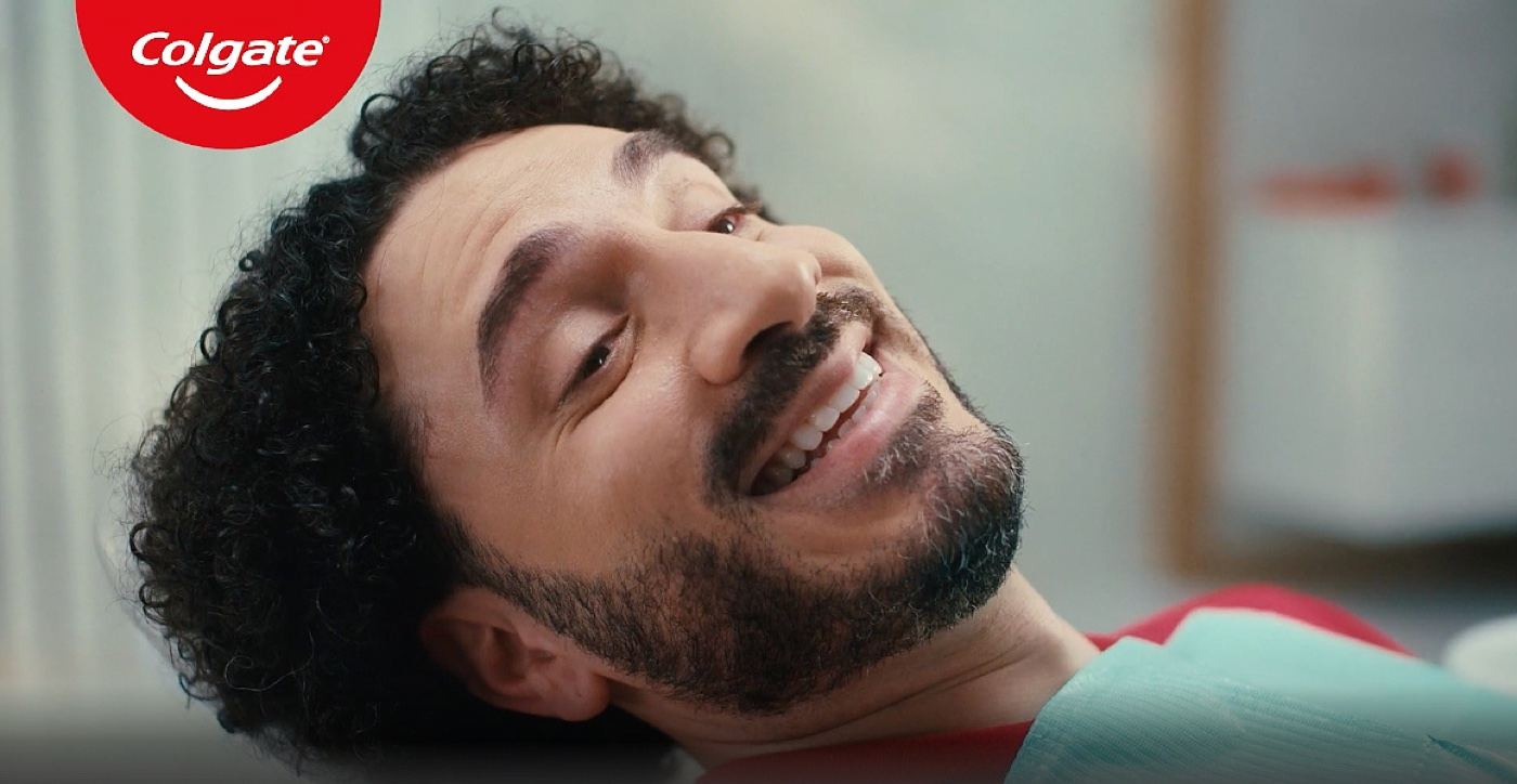 Aziz for Colgate — booked through The Diversity Agency
