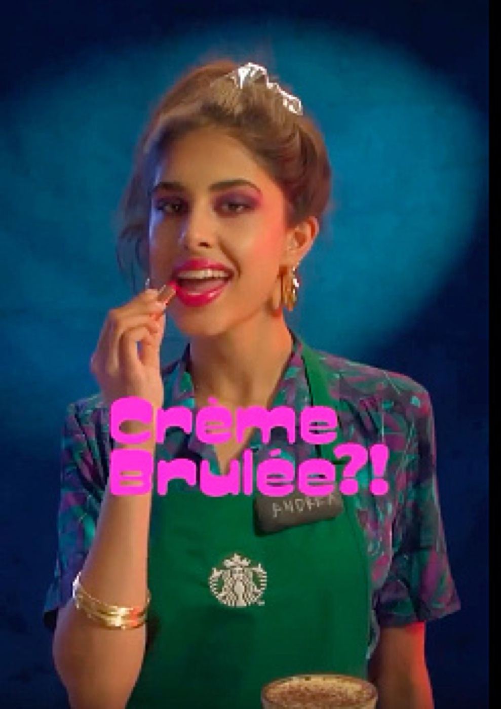 Imran for Starbucks — booked through The Diversity Agency